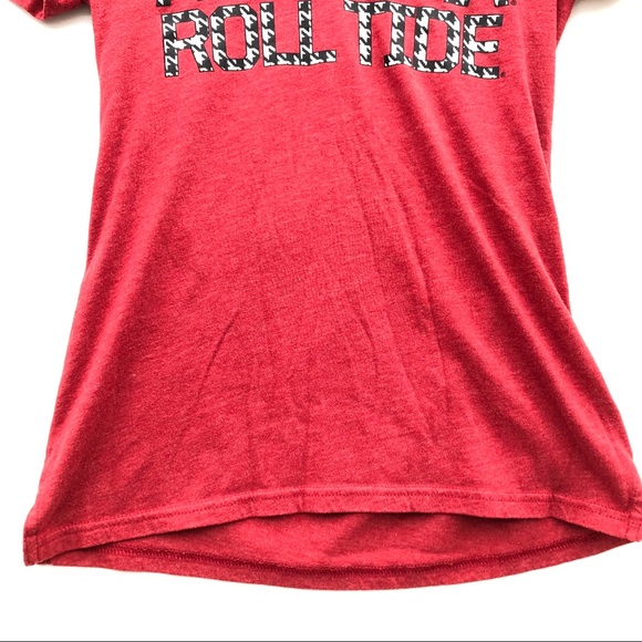 Nike Alabama Roll Tide V Neck Short Sleeve Size S - Picture 4 of 9